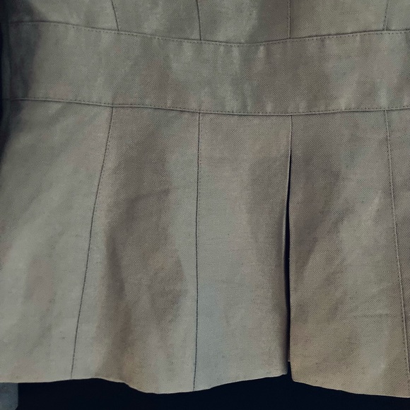 1990’s AnnTaylor 4p silk/linen tailored suit jacket EUC - Picture 4 of 13